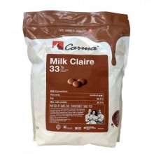 Шоколад Carma Milk Claire 33% Молочный 1.5 кг